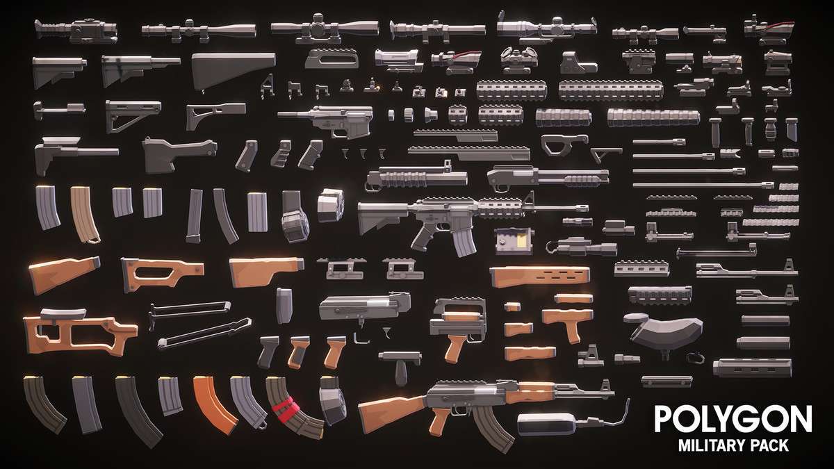 POLYGON – Military Pack – Art by Synty Screenshot {loop_index}