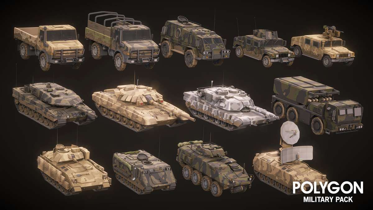 POLYGON – Military Pack – Art by Synty Screenshot {loop_index}
