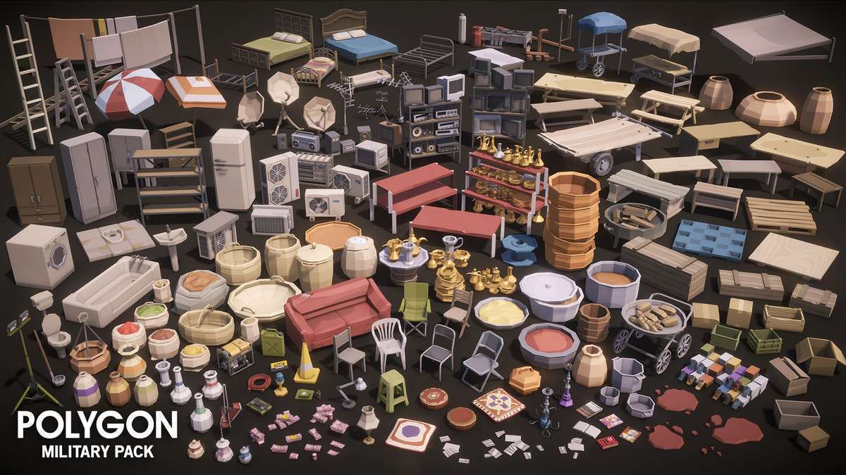 POLYGON – Military Pack – Art by Synty Screenshot {loop_index}