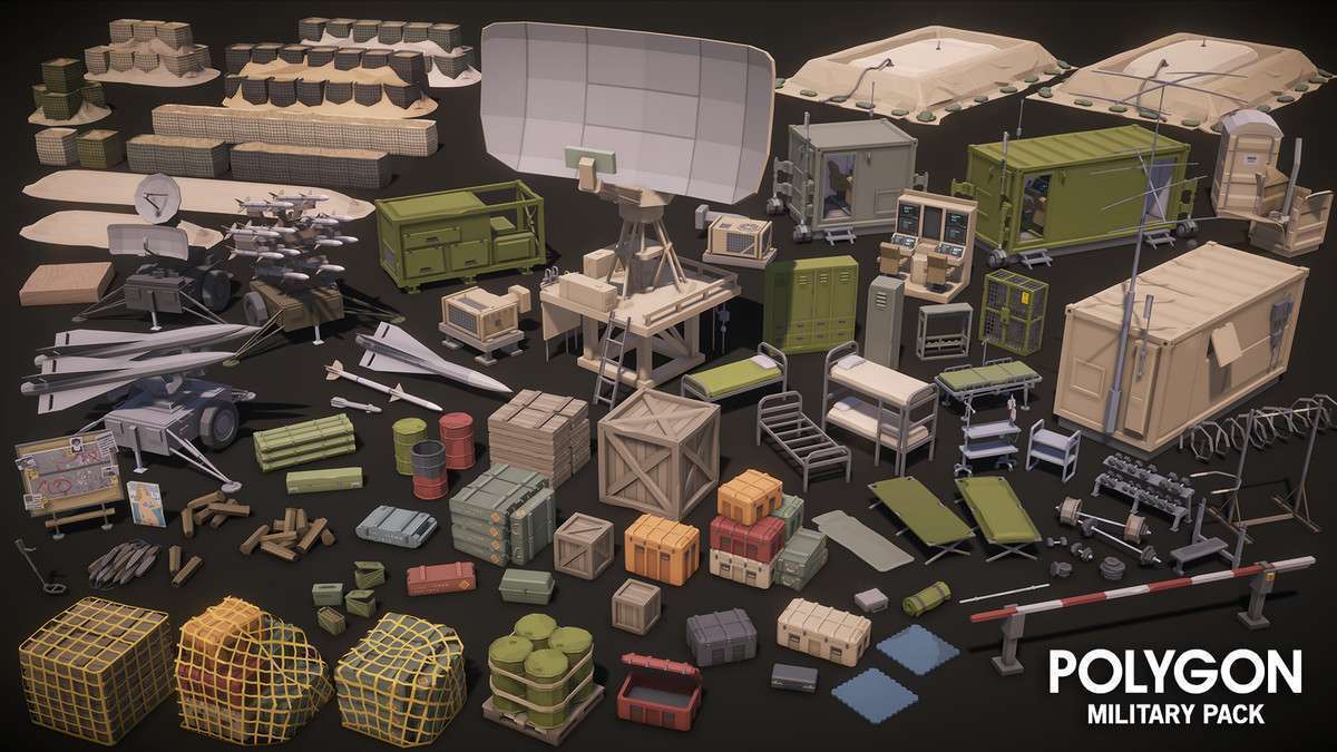 POLYGON – Military Pack – Art by Synty Screenshot {loop_index}