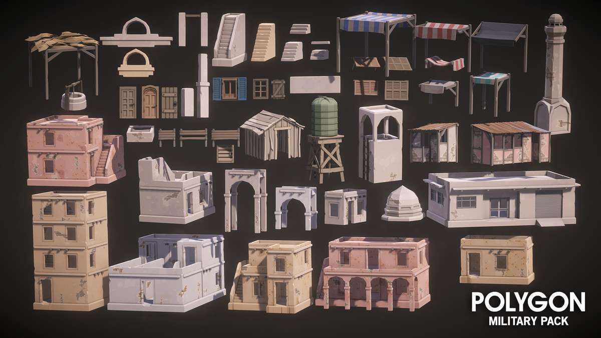 POLYGON – Military Pack – Art by Synty Screenshot {loop_index}