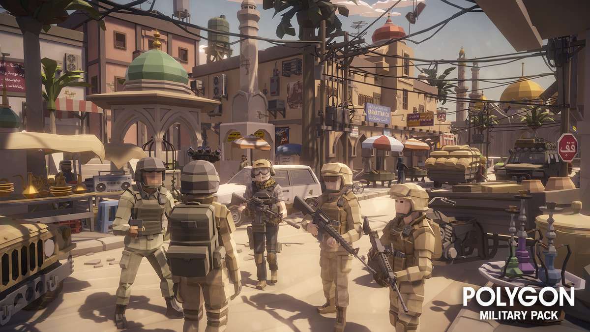 POLYGON – Military Pack – Art by Synty Screenshot {loop_index}