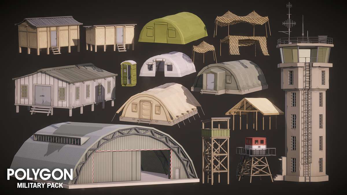 POLYGON – Military Pack – Art by Synty Screenshot {loop_index}