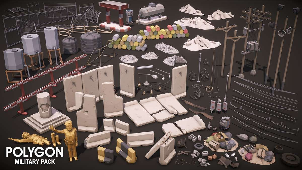POLYGON – Military Pack – Art by Synty Screenshot {loop_index}