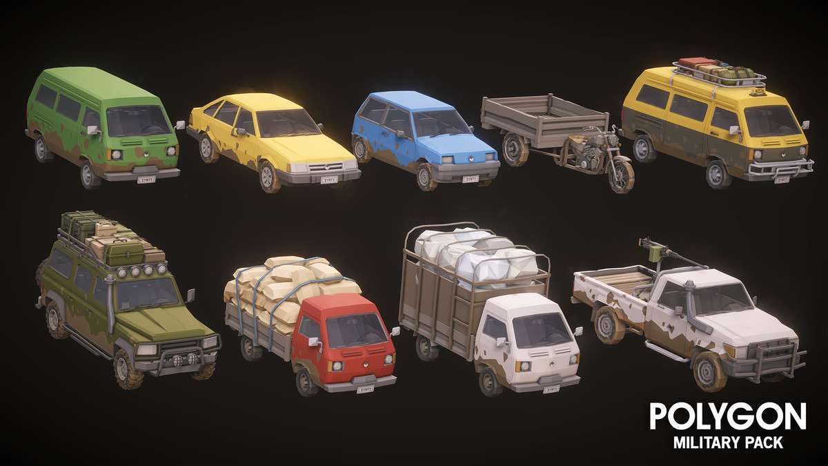 POLYGON – Military Pack – Art by Synty Screenshot {loop_index}