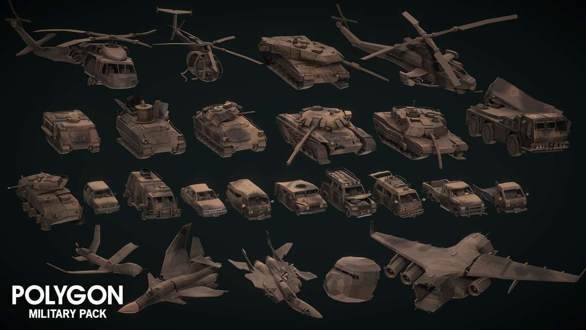 POLYGON – Military Pack – Art by Synty Screenshot {loop_index}