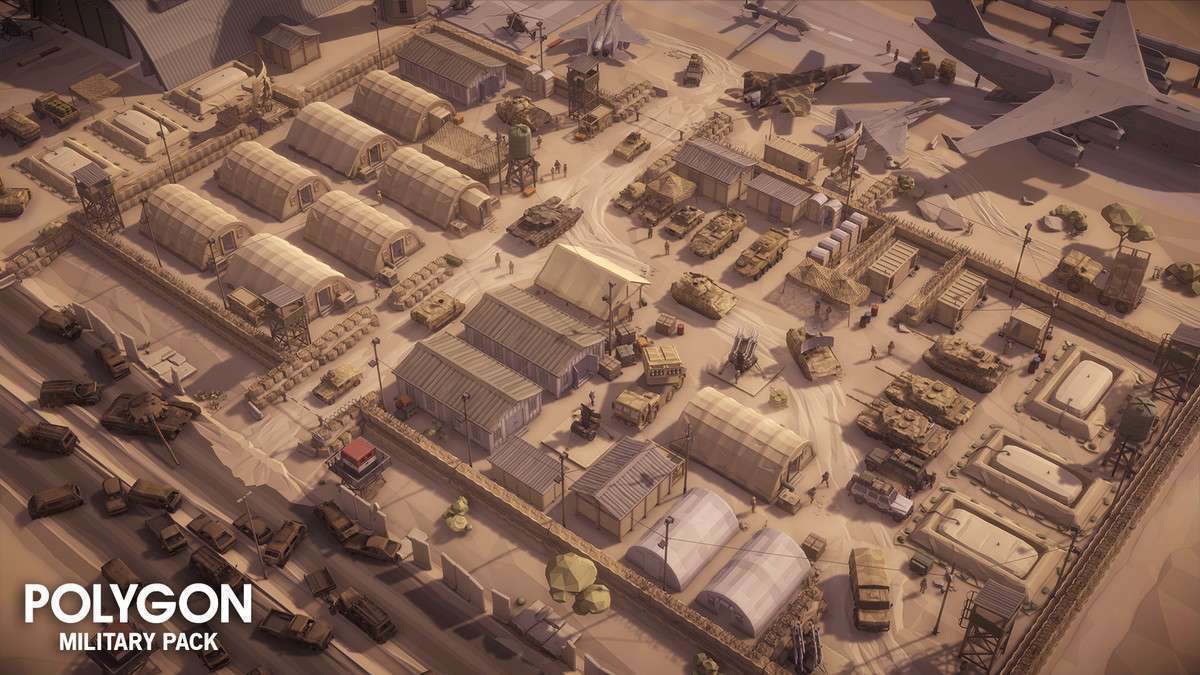 POLYGON – Military Pack – Art by Synty Screenshot {loop_index}
