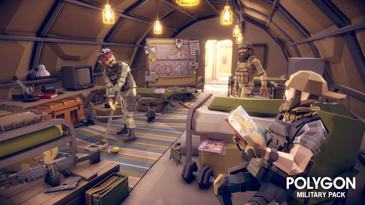 POLYGON – Military Pack – Art by Synty Screenshot {loop_index}
