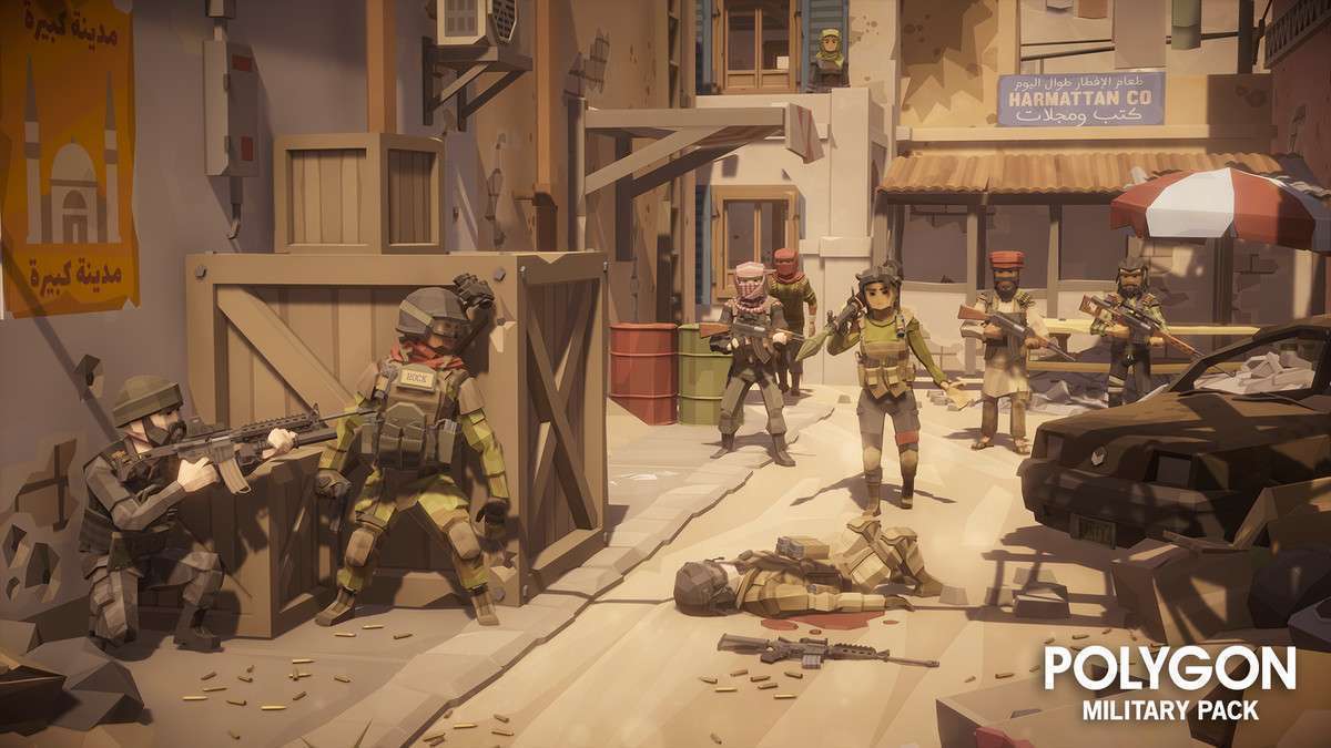 POLYGON – Military Pack – Art by Synty Screenshot {loop_index}