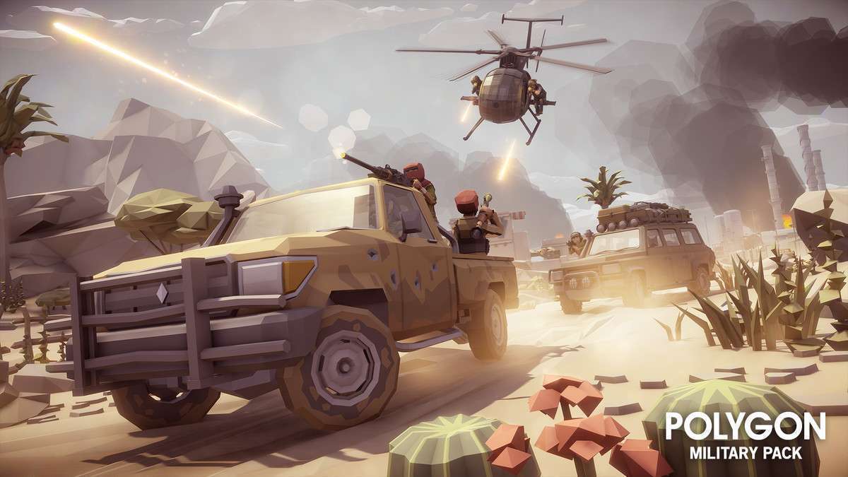 POLYGON – Military Pack – Art by Synty Screenshot {loop_index}