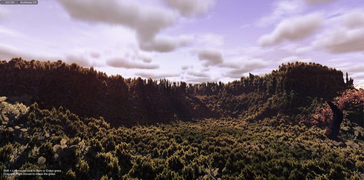 Infini GRASS GPU Vegetation Screenshot {loop_index}