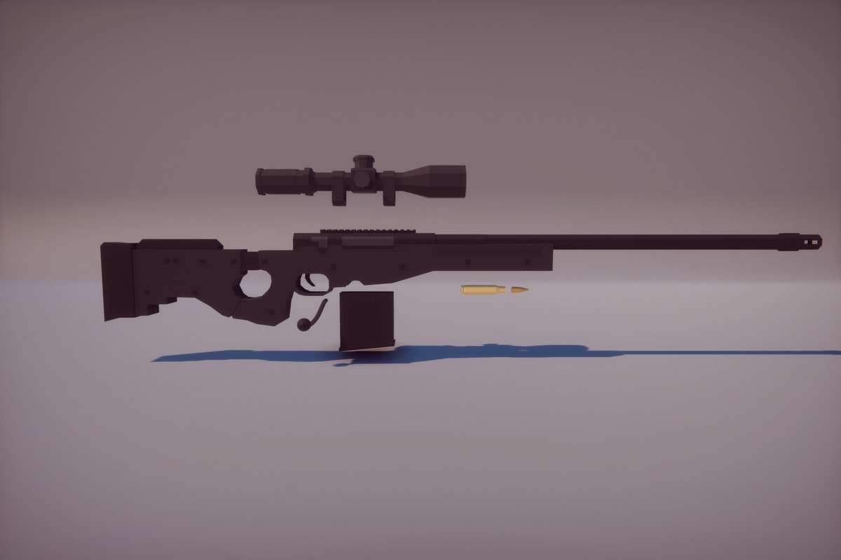 Low Poly FPS Weapons Pack Screenshot {loop_index}