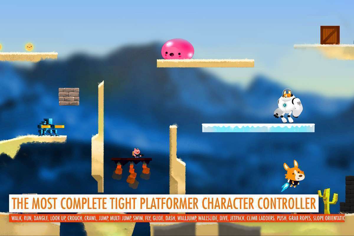 Corgi Engine – 2D + 2.5D Platformer Screenshot {loop_index}