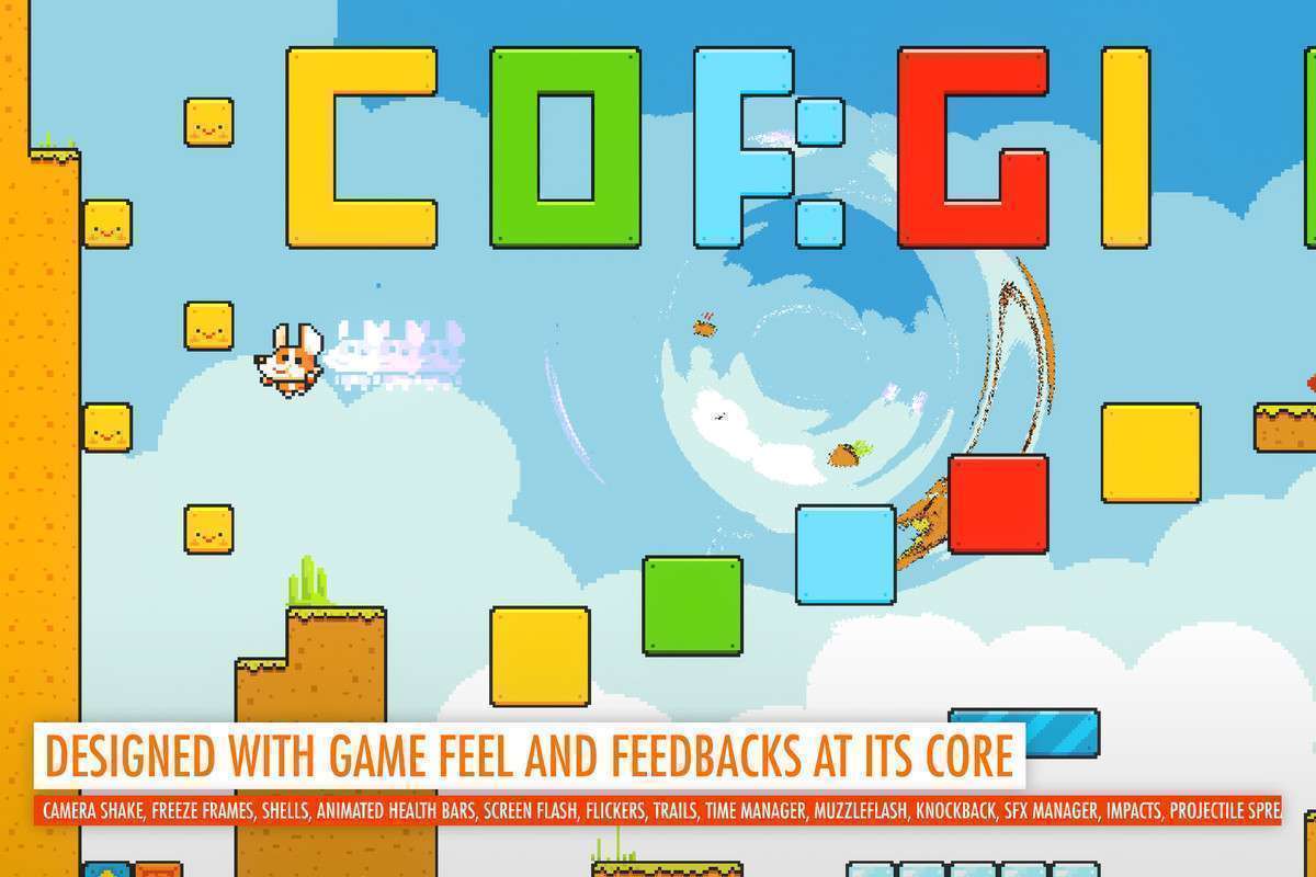 Corgi Engine – 2D + 2.5D Platformer Screenshot {loop_index}
