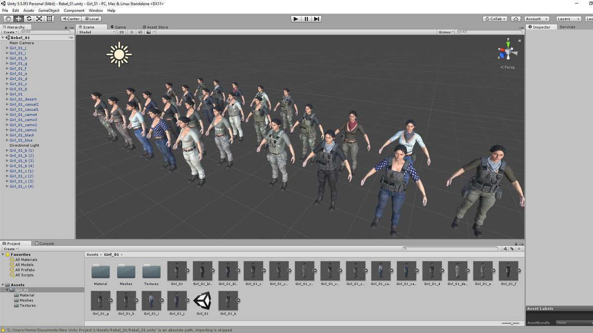 Female Hero Screenshot {loop_index}