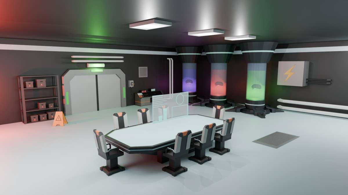 Low Poly Sci-Fi Modular Pack Screenshot {loop_index}