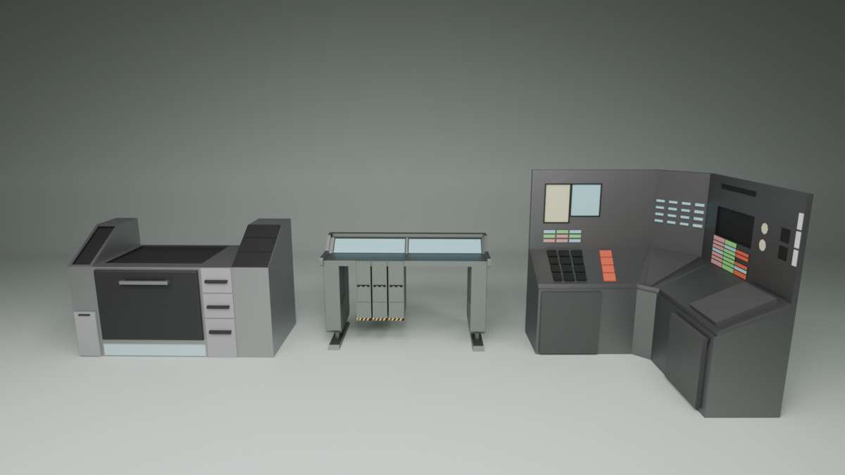 Low Poly Sci-Fi Modular Pack Screenshot {loop_index}