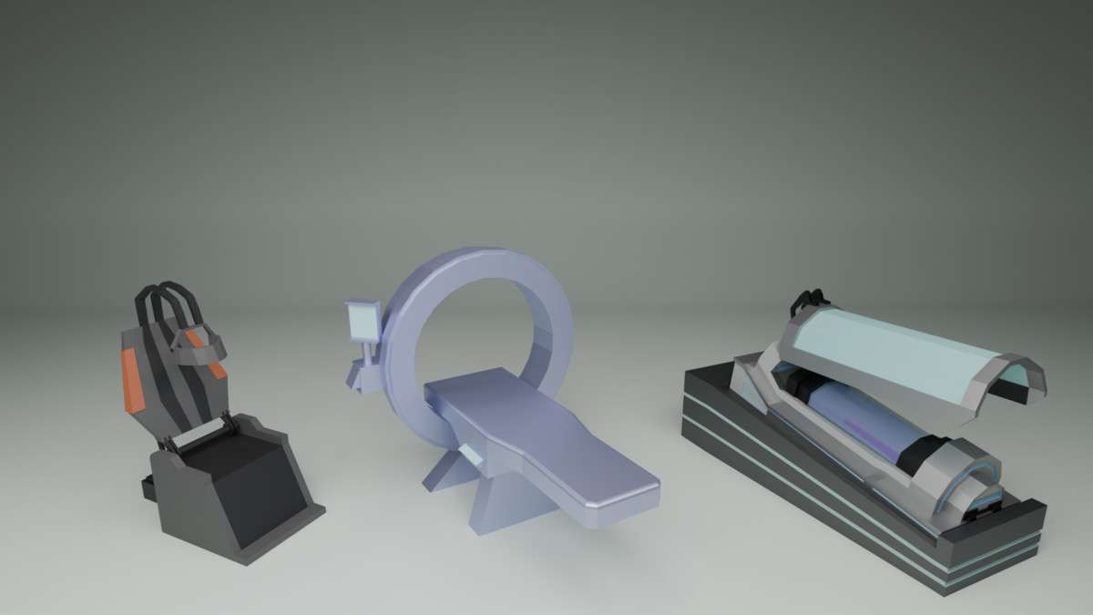 Low Poly Sci-Fi Modular Pack Screenshot {loop_index}