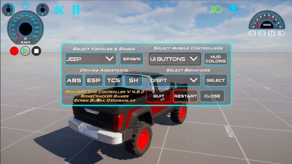 Realistic Car Controller Screenshot {loop_index}