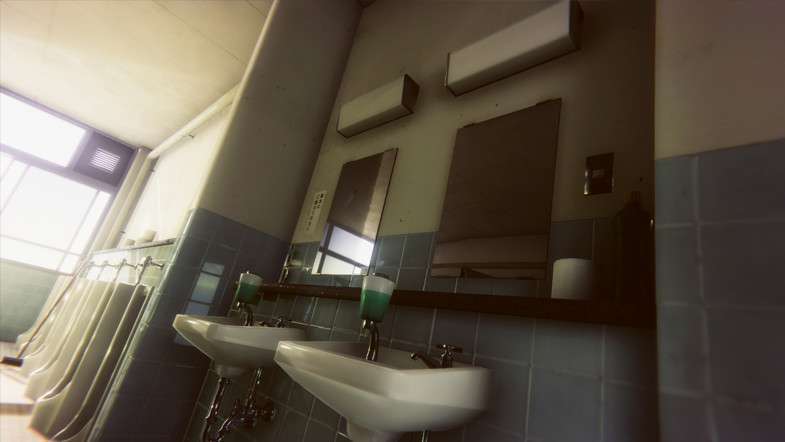 Japanese School Restroom Screenshot {loop_index}