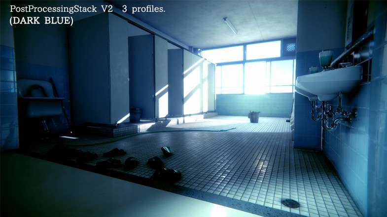 Japanese School Restroom Screenshot {loop_index}