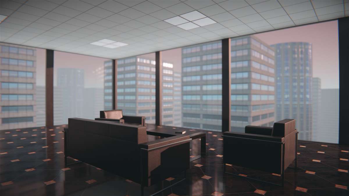 QA Office and Security Room Screenshot {loop_index}
