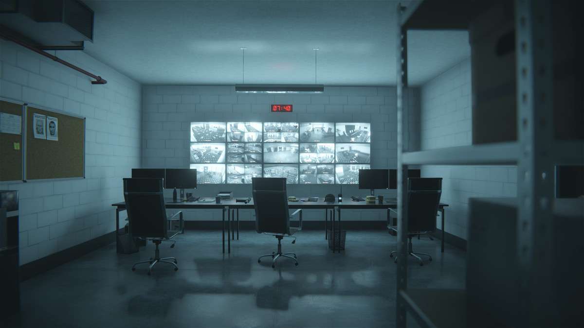 QA Office and Security Room Screenshot {loop_index}