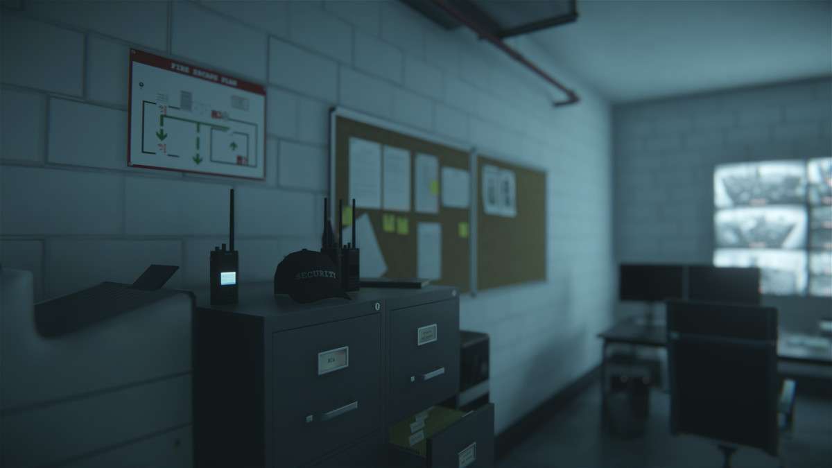 QA Office and Security Room Screenshot {loop_index}
