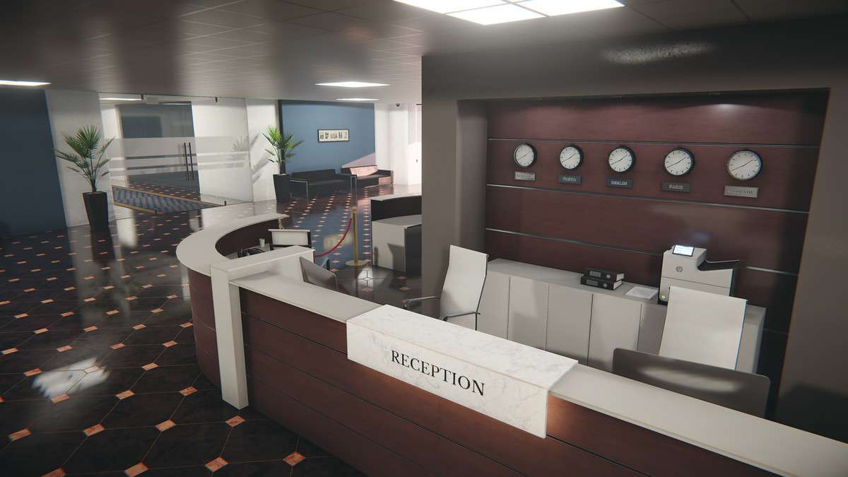 QA Office and Security Room Screenshot {loop_index}