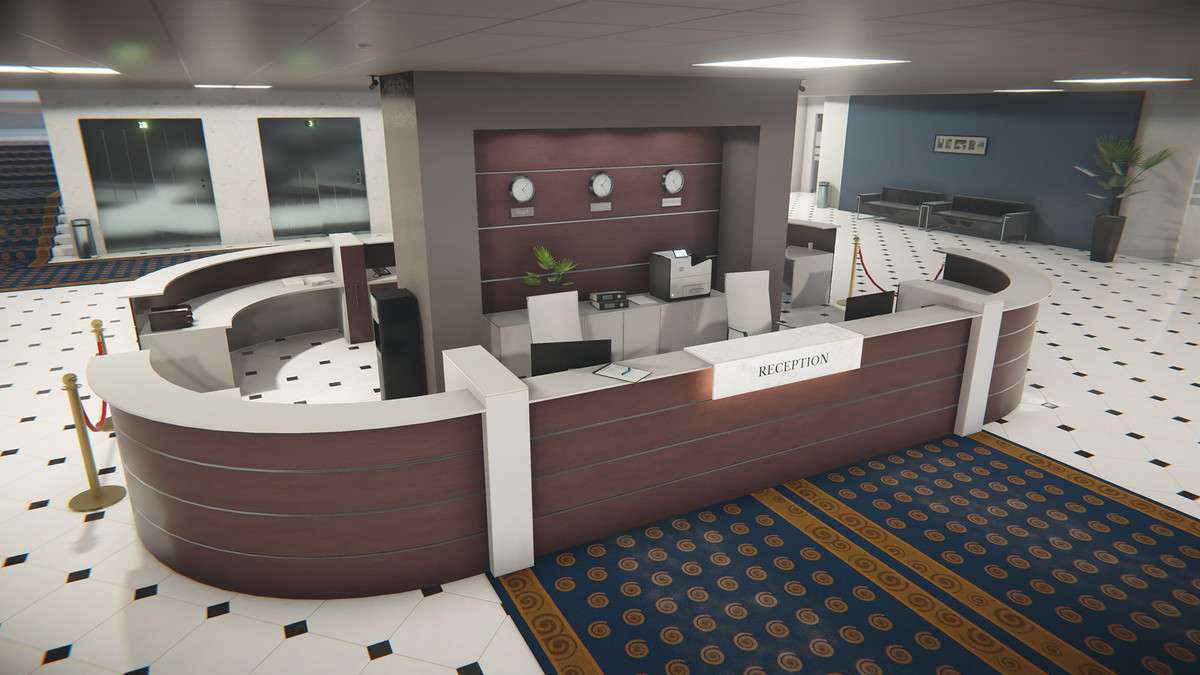 QA Office and Security Room Screenshot {loop_index}