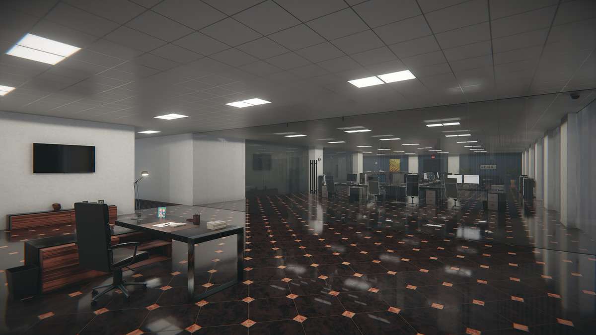 QA Office and Security Room Screenshot {loop_index}