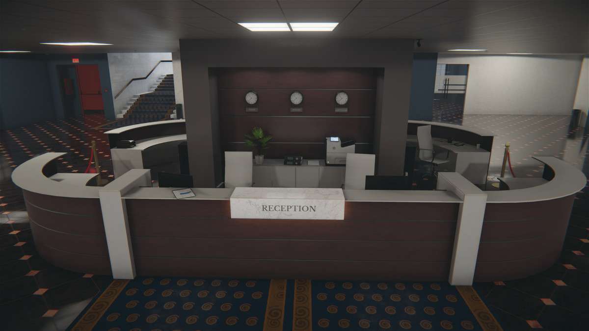 QA Office and Security Room Screenshot {loop_index}