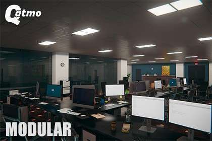 QA Office and Security Room Free Download