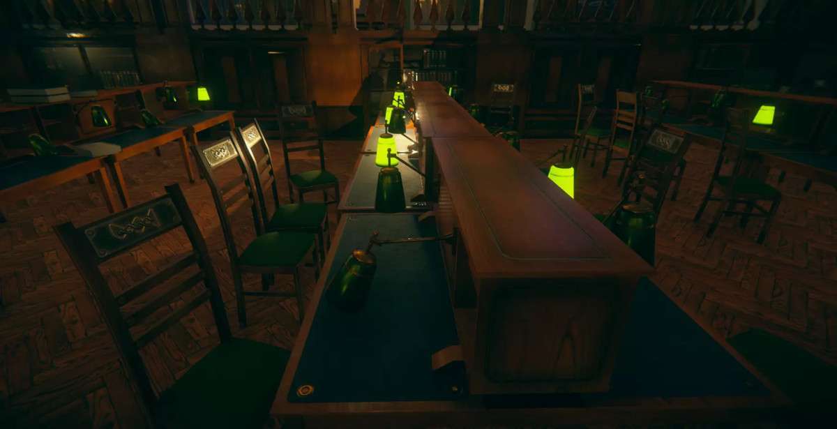 Library Reading Room (URP) Screenshot {loop_index}