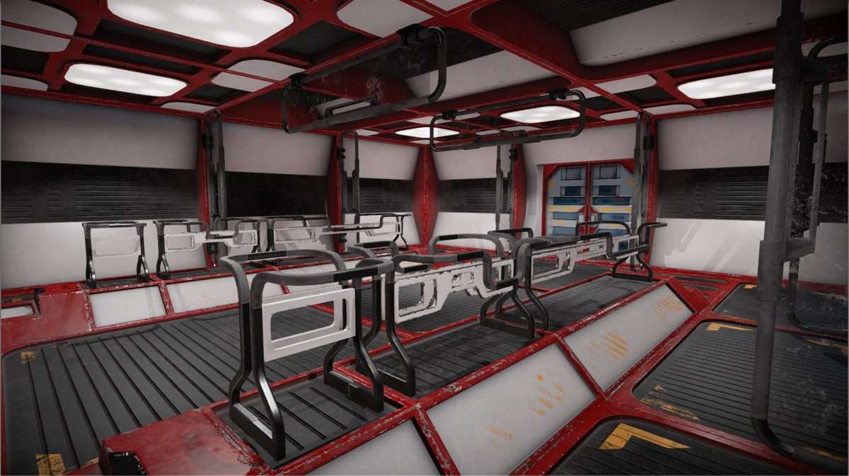 Modular sci-fi Environment D Screenshot {loop_index}