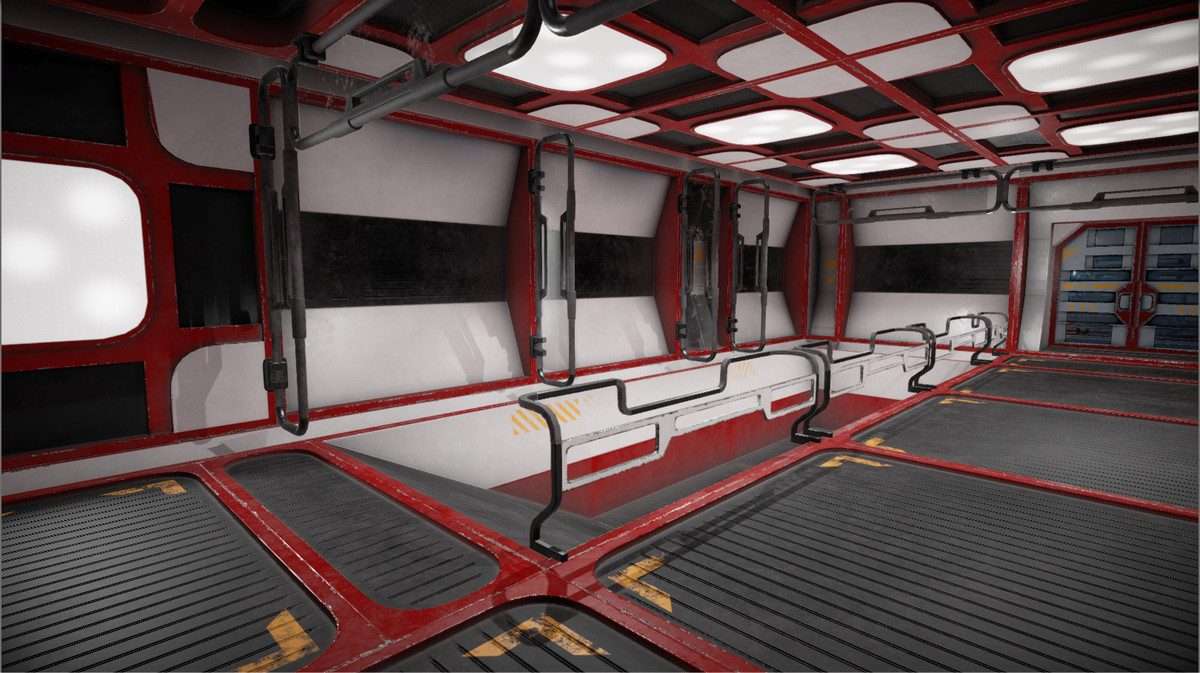 Modular sci-fi Environment D Screenshot {loop_index}