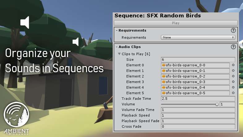 Ambient Sounds – Interactive Soundscapes for Unity 6 Screenshot {loop_index}