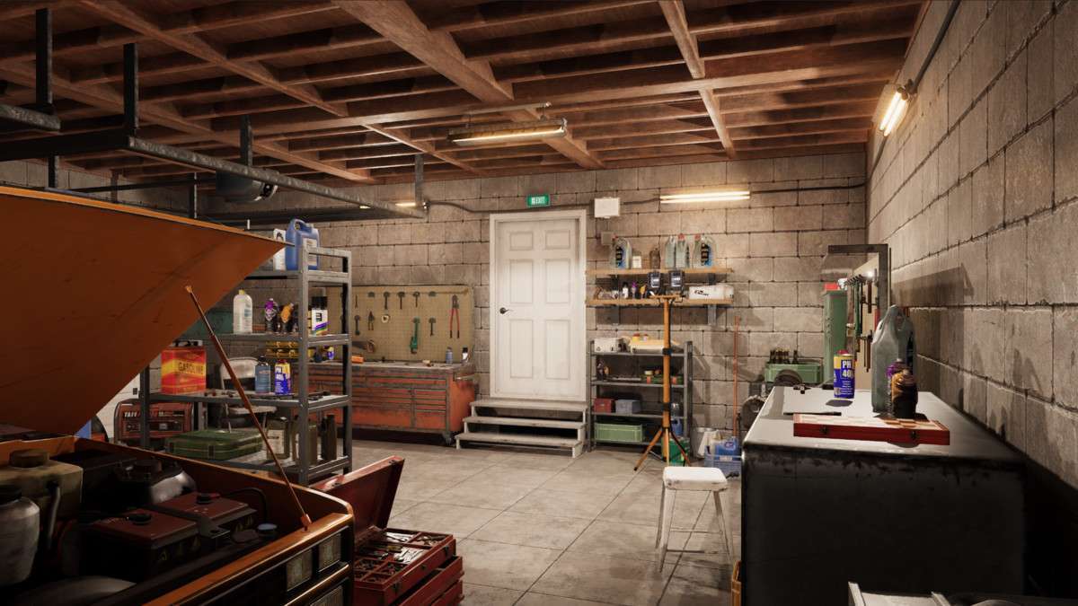 Rural Gas Station Screenshot {loop_index}