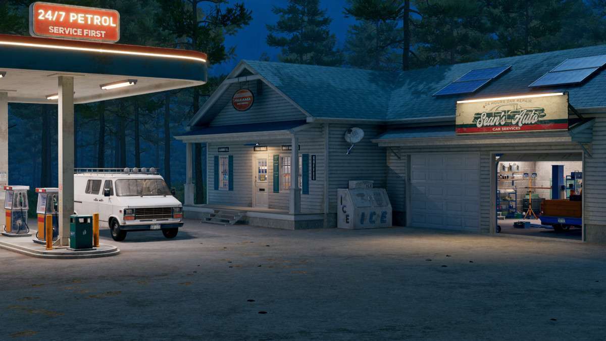 Rural Gas Station Screenshot {loop_index}