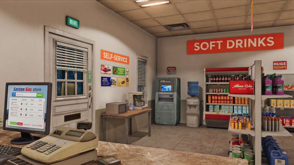 Rural Gas Station Screenshot {loop_index}