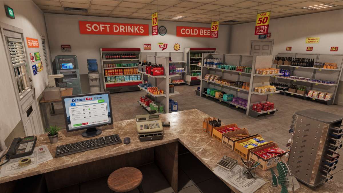 Rural Gas Station Screenshot {loop_index}