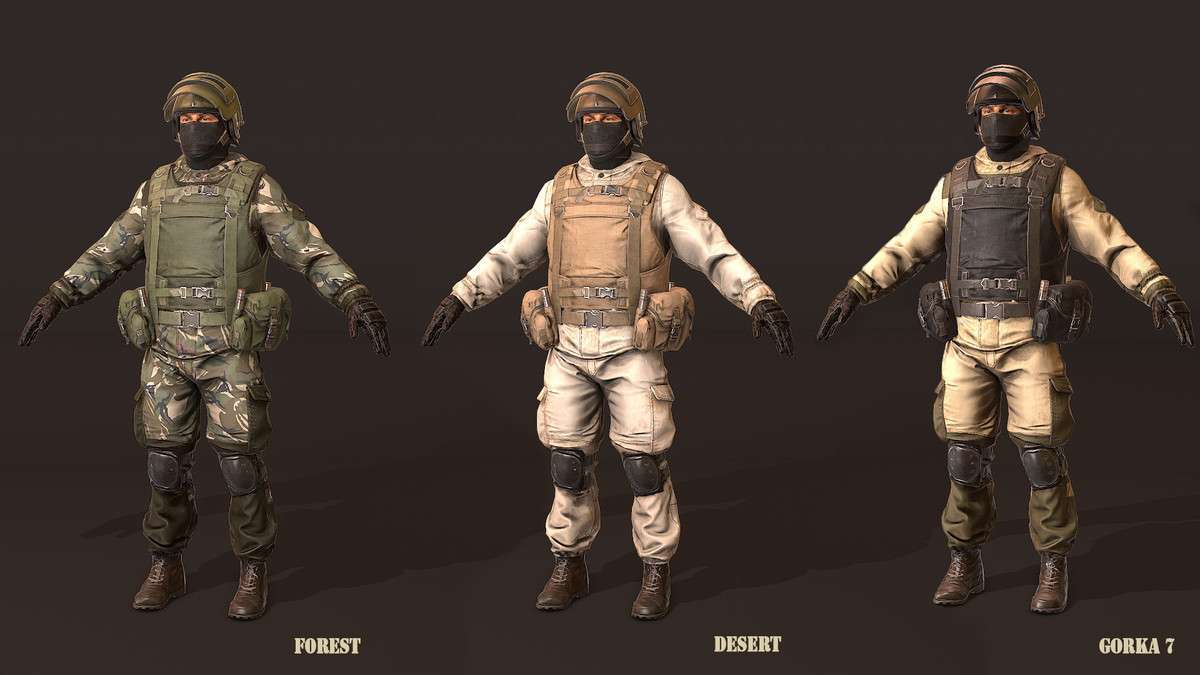 Russian Soldier Camo Pack Screenshot {loop_index}