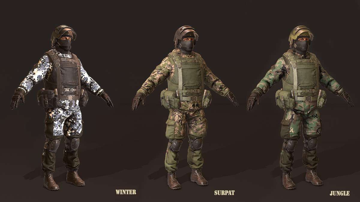 Russian Soldier Camo Pack Screenshot {loop_index}