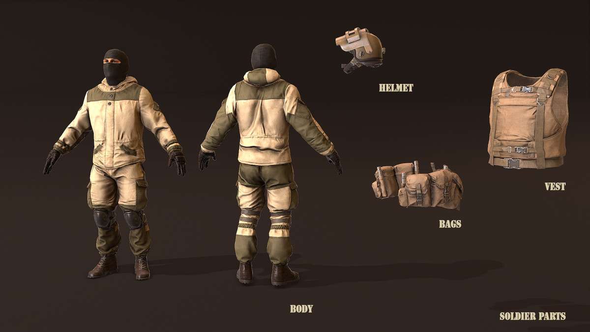 Russian Soldier Camo Pack Screenshot {loop_index}