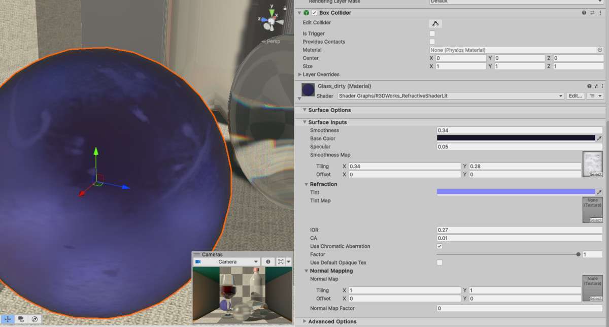 URP Refractive Shader Screenshot {loop_index}