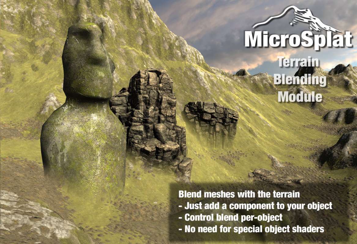 MicroSplat – Terrain Blending Screenshot {loop_index}