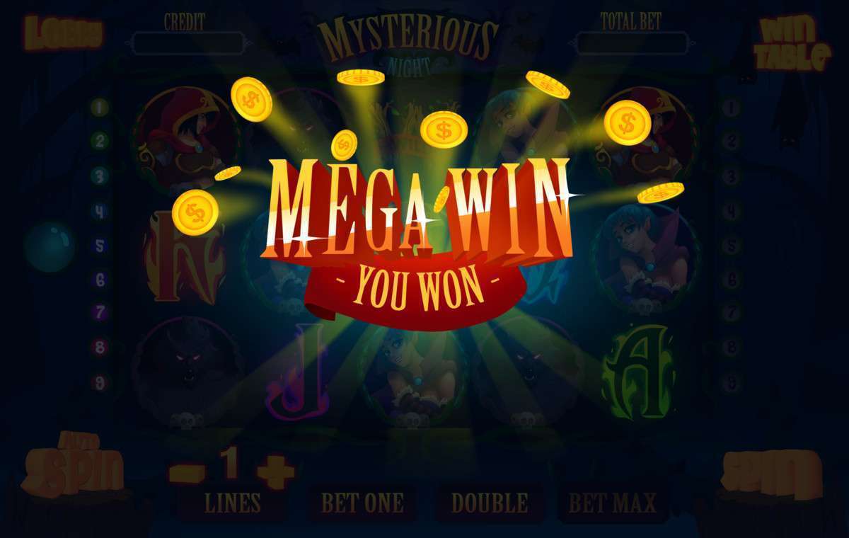 Mysterious night slot game assets Screenshot {loop_index}