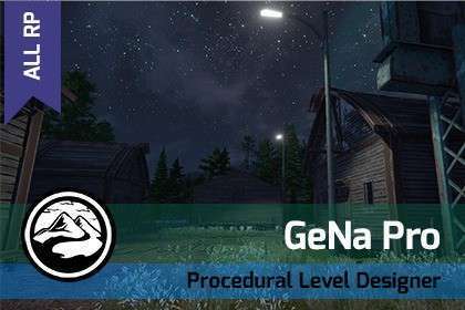 GeNa Pro – Level Designer, Villages, Roads & Rivers for Unity 6 Free Download