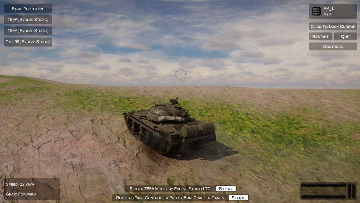 Realistic Tank Controller Pro Screenshot {loop_index}