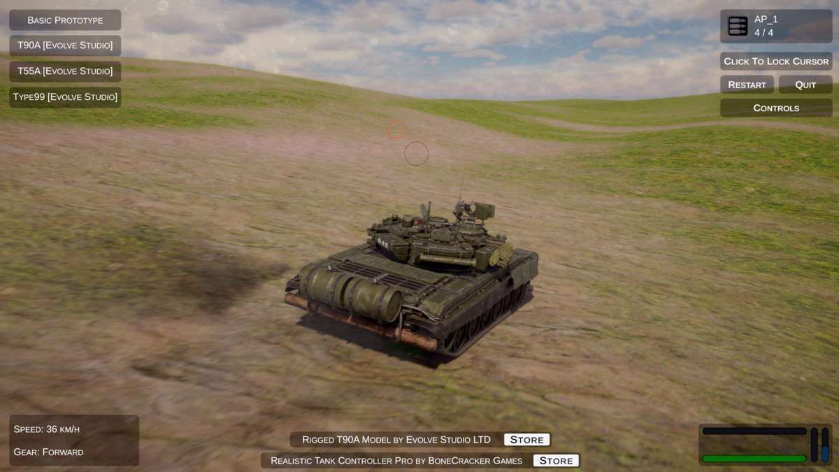 Realistic Tank Controller Pro Screenshot {loop_index}